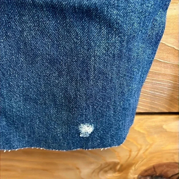 Womens Pre-worn We the Free distressed Jeans 29‎ Streetwear Y2K Denim raw hem - Picture 5 of 11